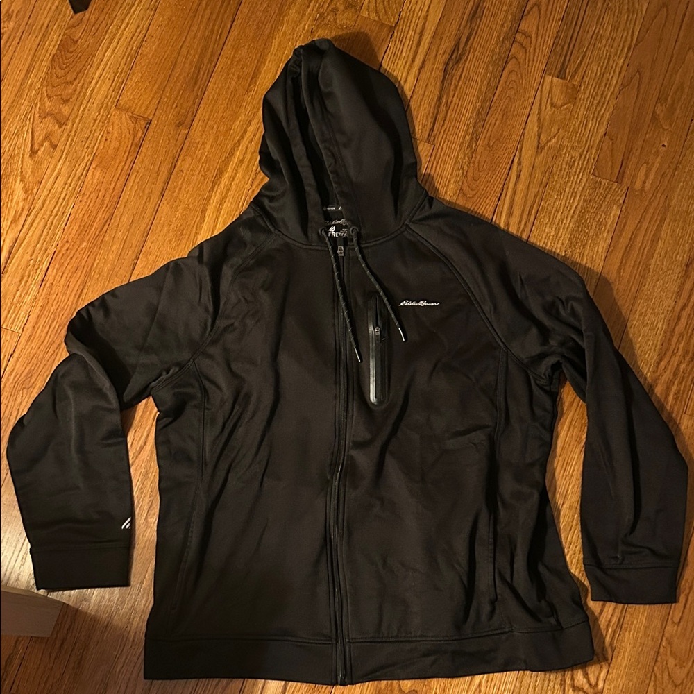 Eddie Bauer Black Hooded Jacket